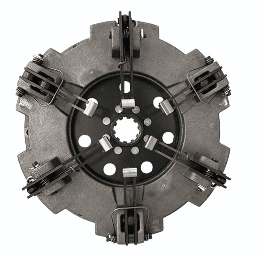 Dual-action agricultural machinery clutch 12‘’-TA