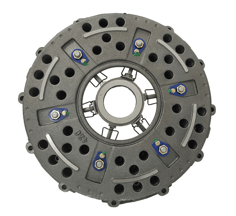 Dual-action agricultural machinery clutch 16.5‘’