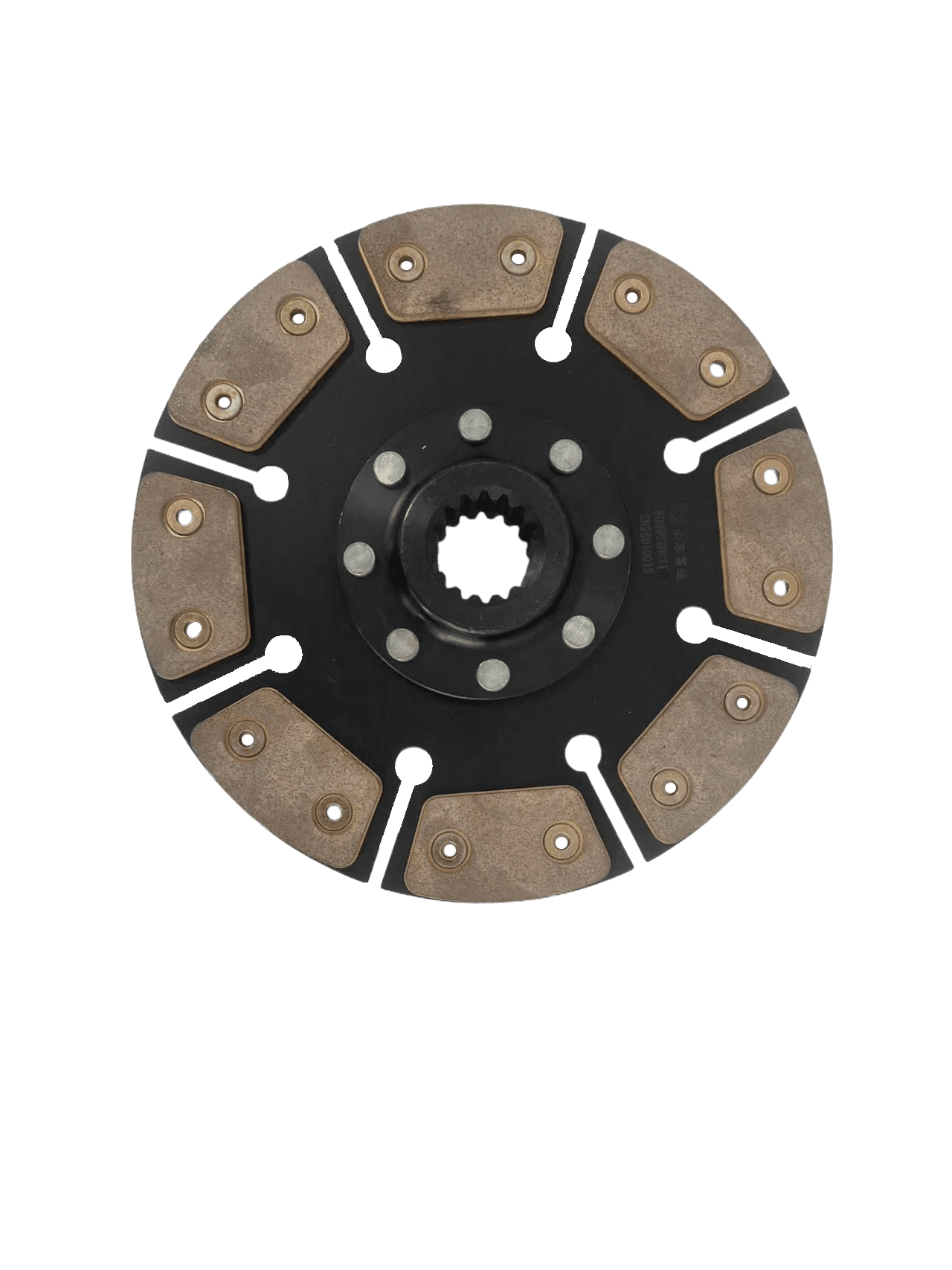 Agricultural machinery clutch driven plate 9''-228mm-Teeth16-YTO-LOVOL