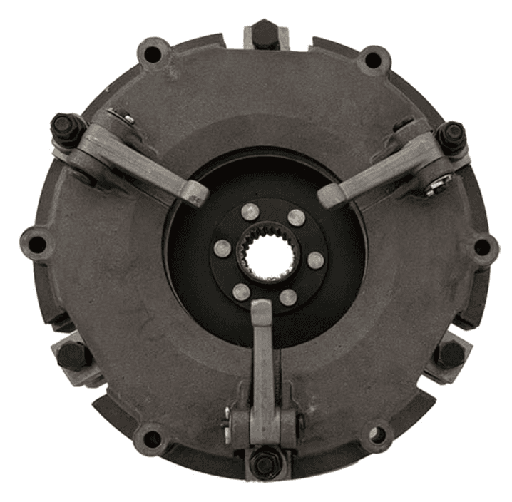 Dual-action agricultural machinery clutch DF7080